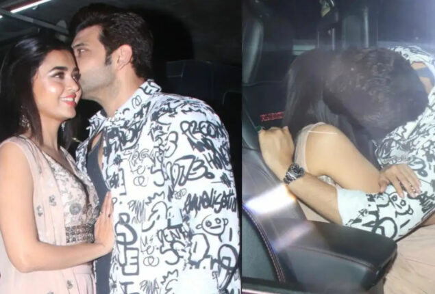 Karan Kundrra gets emotional as Tejasswi Prakash surprises him at the airport