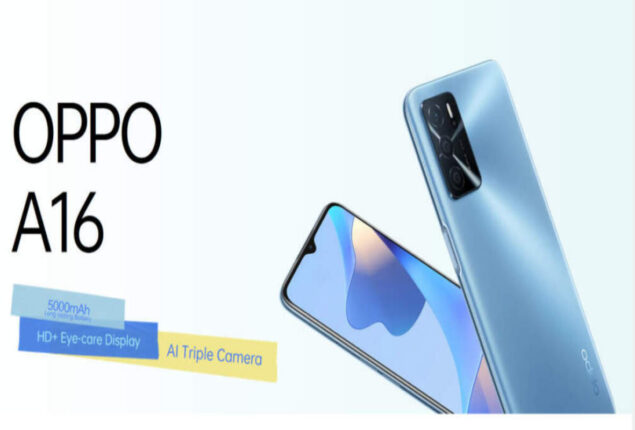 Oppo A16 price in Pakistan & features
