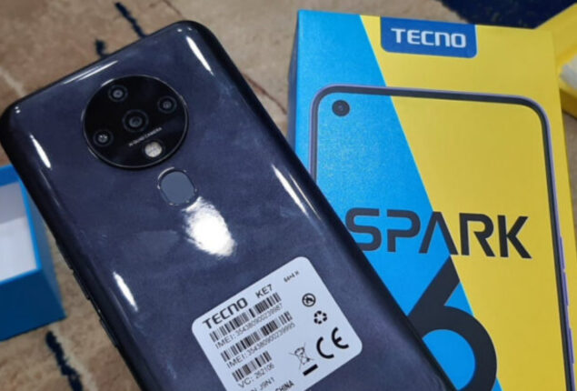 Tecno Spark 6 price in Pakistan & specifications