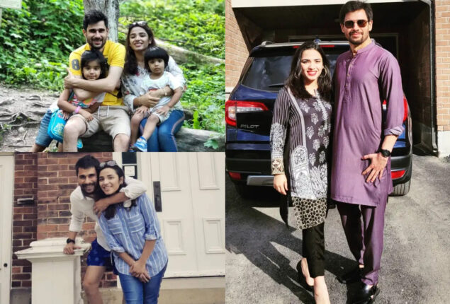 Adorable pictures of Tabish Hashmi with his wife and children