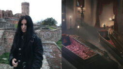 Real-life vampire rests in coffin, thinks opening Transylvania hotel