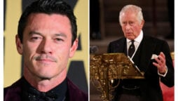 King Charles informs Luke Evans that he is related to' Dracula