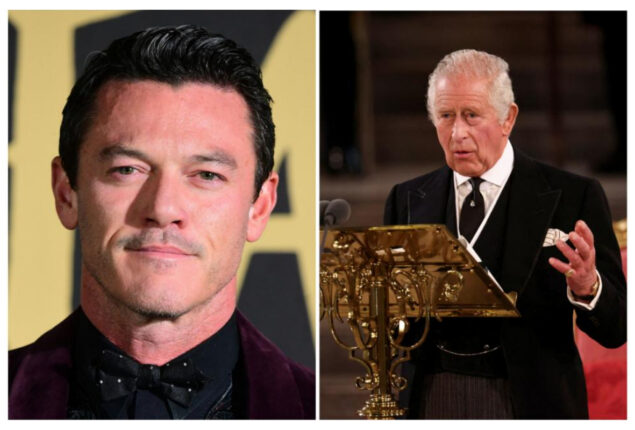 King Charles informs Luke Evans that he is related to’ Dracula
