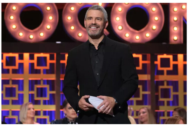 Andy Cohen Celebrates First Night of Hanukkah