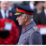 King Charles leads the Remembrance Day silence for the first time