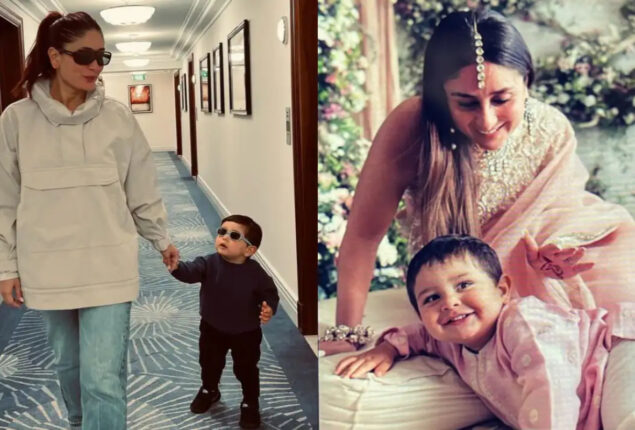 Kareena Kapoor Khan enjoys a ‘Harry Potter’ night, selfie with son Jeh