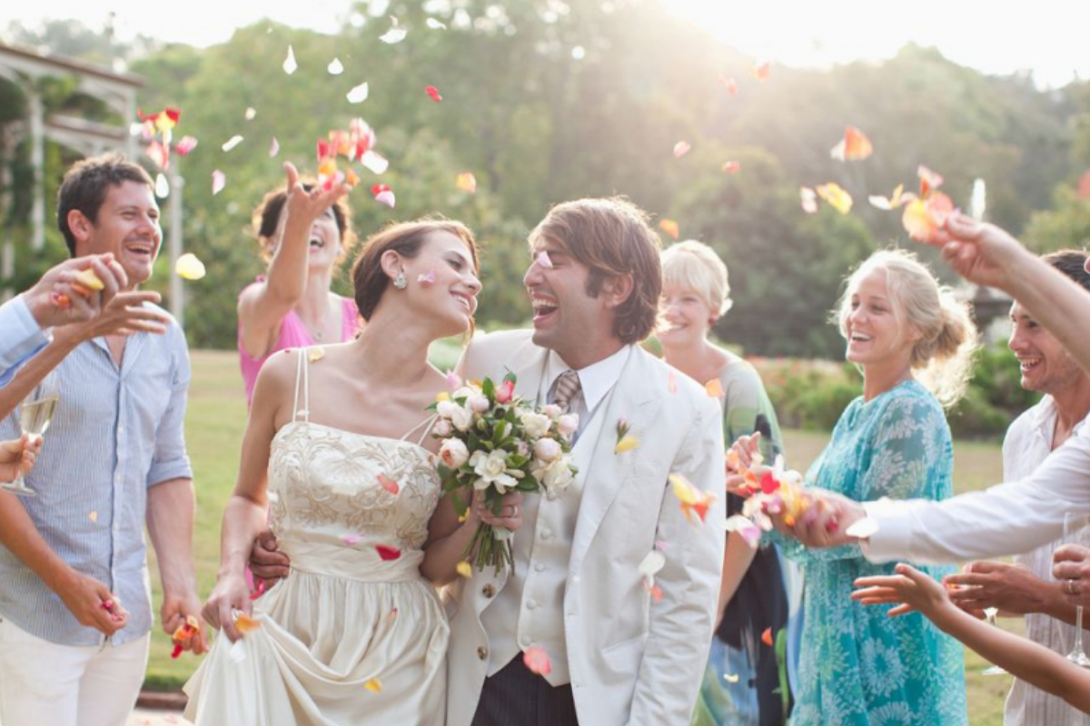 wedding guests
