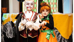 Princess Charlene Shares Halloween Photo of Royal Twins