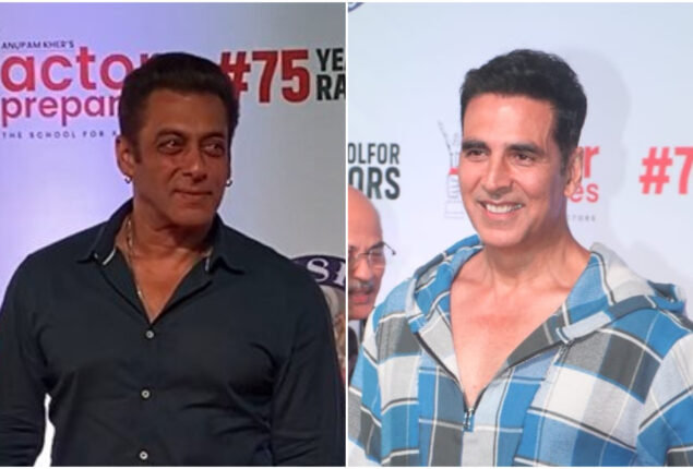 Salman Khan, Akshay and others entrance is grand in Screening