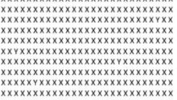 Can you find the five Ys in the image within 15 seconds?