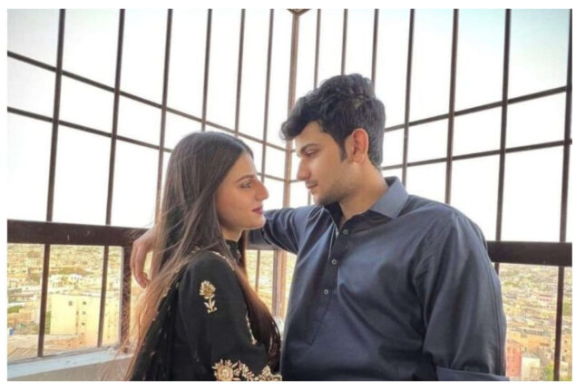 Boy born to Maaz Safder and Saba Abbasi’s first photos