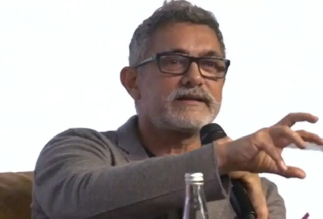 Aamir Khan sports grey hair and beard