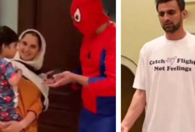 Sania Mirza and Shoaib Malik’s cute video with son goes viral