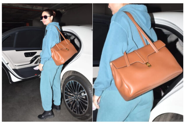 Kareena Kapoor Khan’s Celine bag stands out in an all-blue outfit