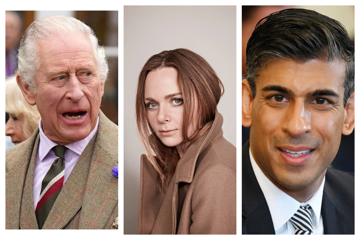 Rishi Sunak laughs at King Charles' kindness to Stella McCartney