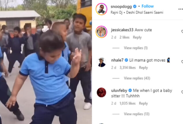 Snoop Dogg Posts Video of a Girl Dancing to Pushpa Saami Saami