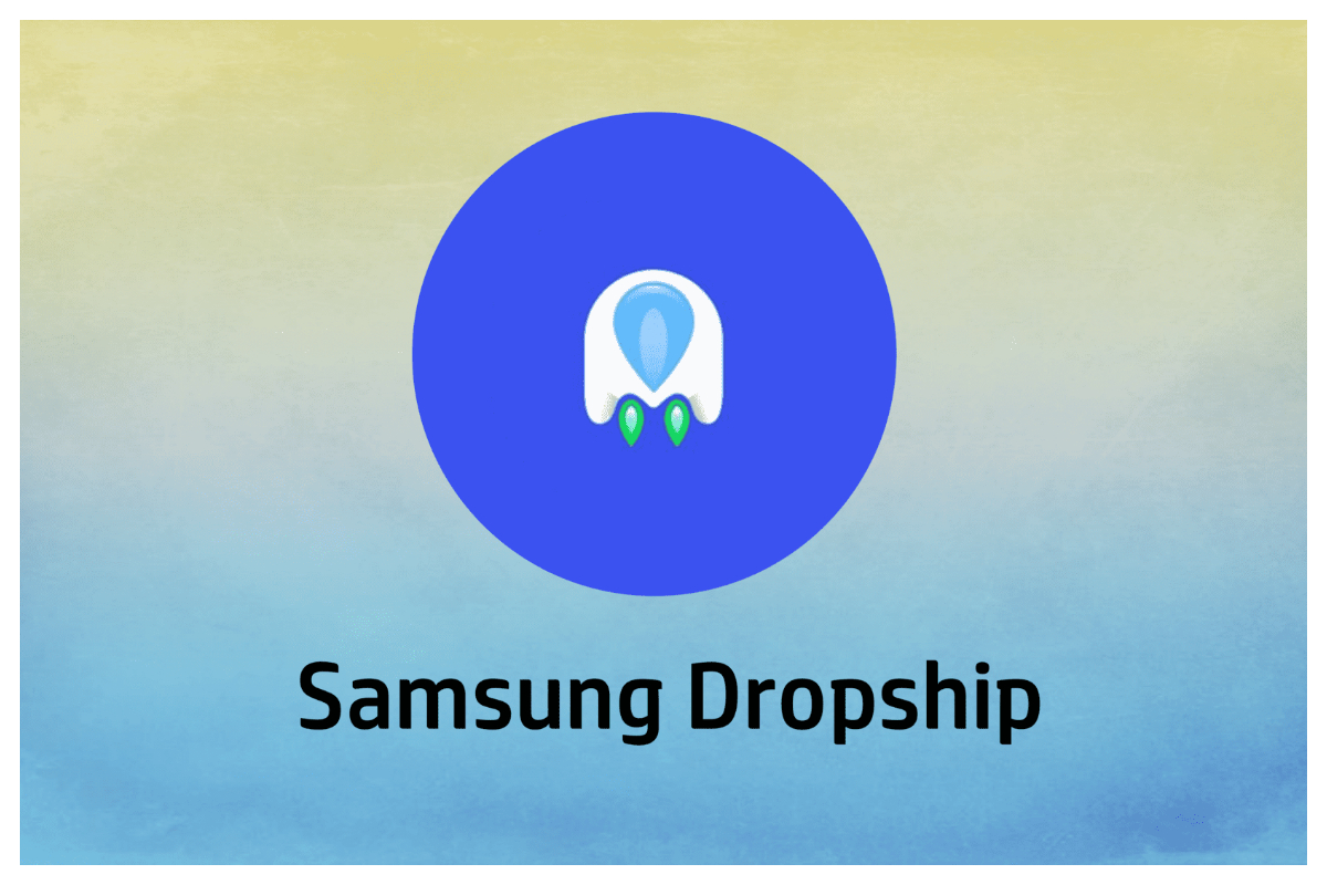 You can send files to any device with the Samsung Dropship app