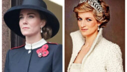 Kate Middleton honours Diana on Remembrance Day