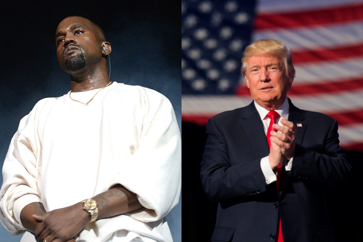 kanye west donald trump