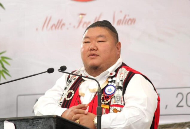 Nagaland minister dance