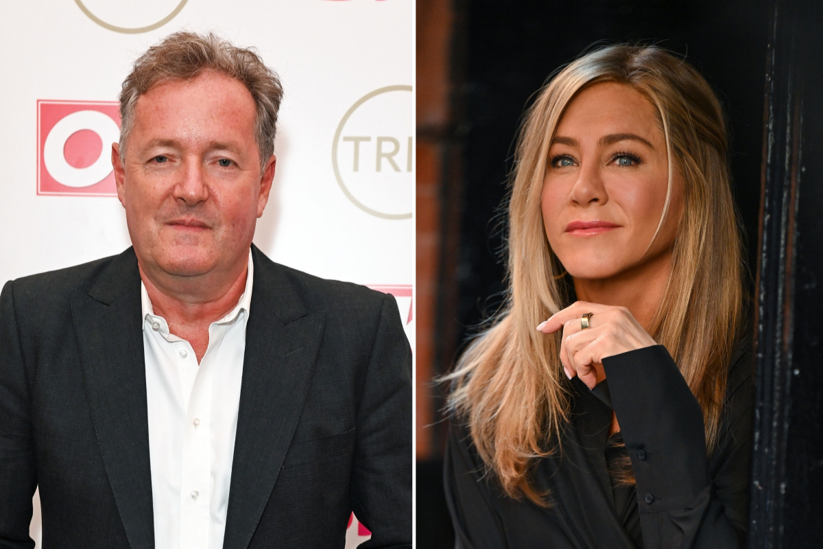 jennifer aniston piers morgan