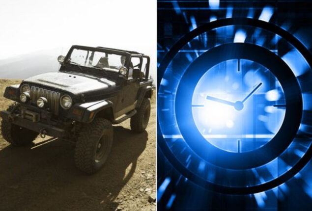 ‘Time traveller’ saw themselves in Jeep but ‘didn’t mess up’