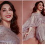 Madhuri’s lilac & gold Tarun Tahiliani sharara set is wedding-ready