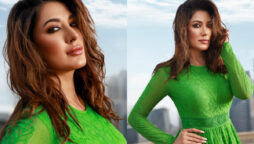Mehwish Hayat dazzles in green outfit; see pictures
