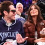Pete Davidson and Emily Ratajkowski spotted  at Madison Square Garden