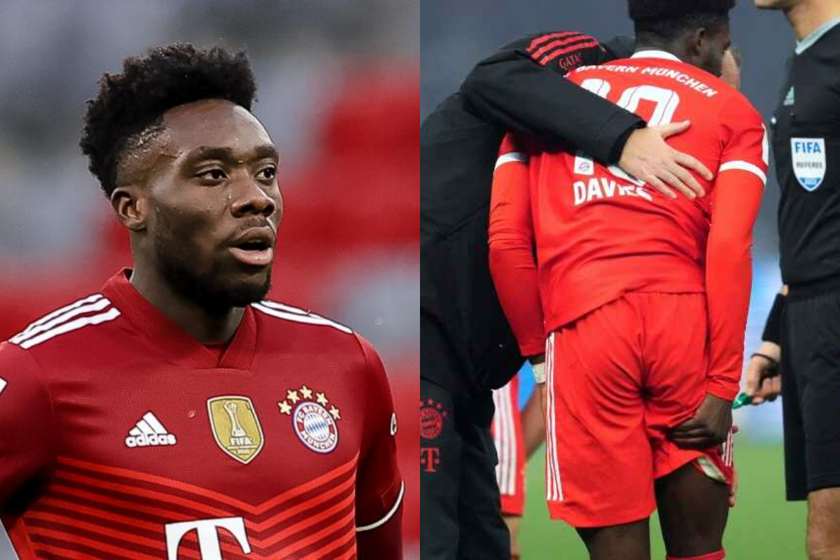 Alphonso Davies will not play next two games after suffering a hamstring injury
