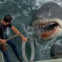 This video of shark landing on a fishing boat resembles film Jaws