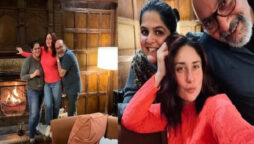 Kareena Kapoor parties in London with her crew, poses for pics