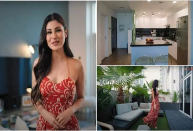 Watch video of Mouni Roy’s beautiful home with sparkling kitchen