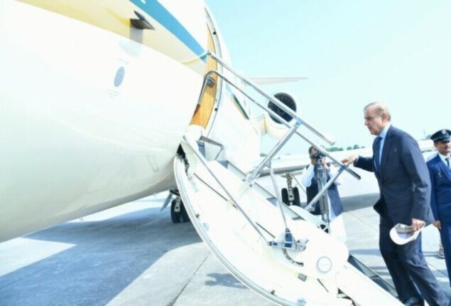 PM Shehbaz Sharif jets off to London after Egypt visit