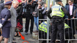 Protester throw eggs at King Charles III and Queen consort Camilla