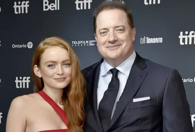 Sadie Sink’s “breathtaking” performance in “The Whale,” according to Brendan Fraser