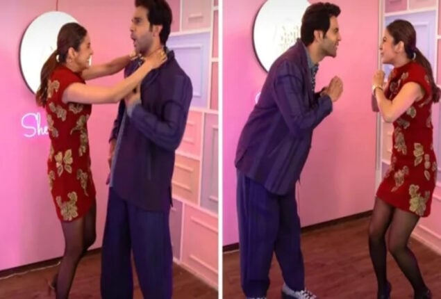 Shehnaaz Gill and Rajkummar Rao dance on her new chat show