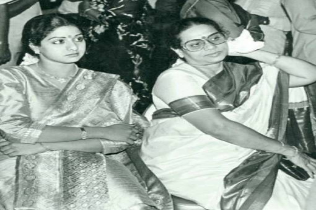 Sridevi’s mother
