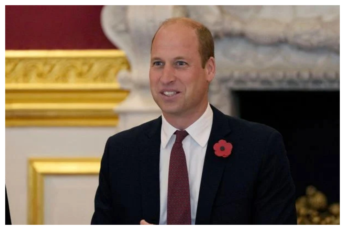 Prince William completes his first official task as Prince of Wales
