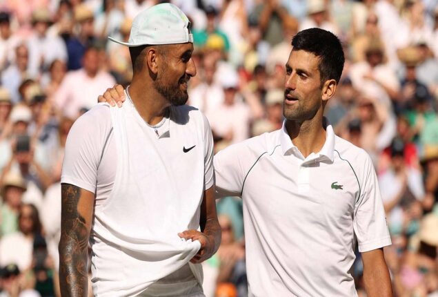 Kyrgios optimistic about taking down Djokovic in the upcoming WTL