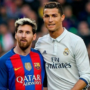 Ronaldo honours Messi before the FIFA World Cup