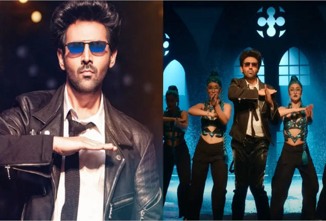 Kartik Aaryan uses his “Chopper Step” to cast a spell in the Freddy Song Kaala Jaadu