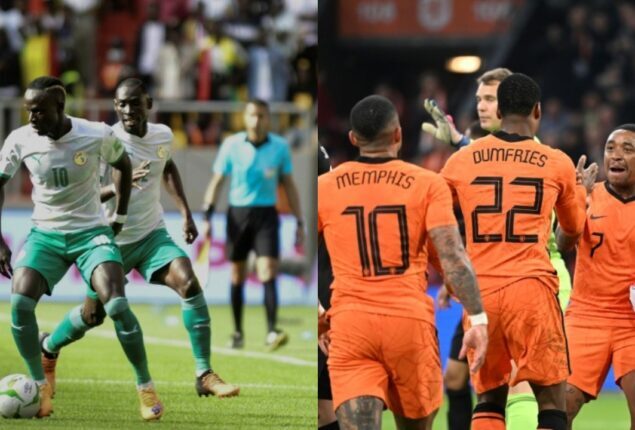 FIFA World Cup 2022 Live Score: Netherlands vs Senegal Live score