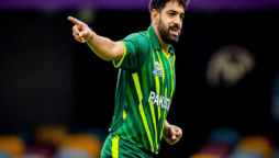 Haris Rauf is greeted warmly by family, friends, and admirers