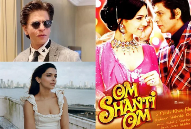 Shah Rukh Khan can’t stop staring at Deepika Padukone; Om Shanti Om turns 15