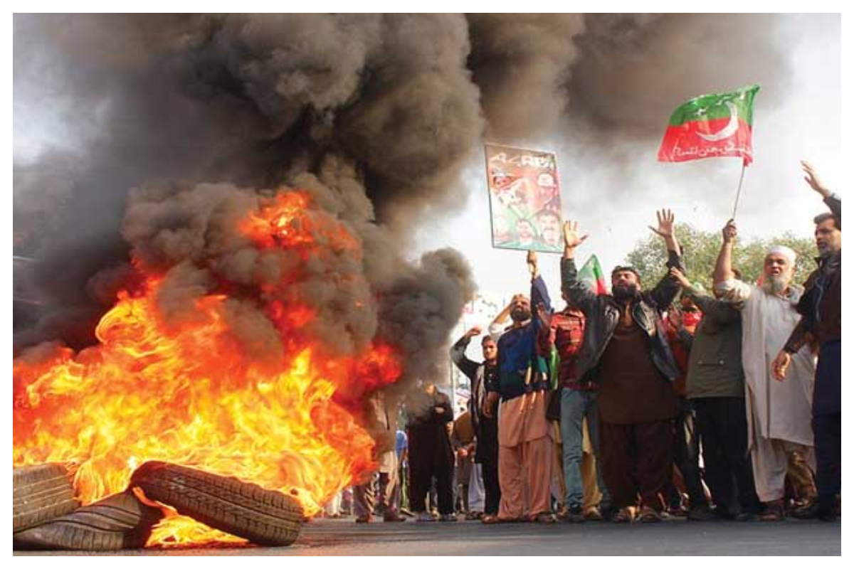PTI protests