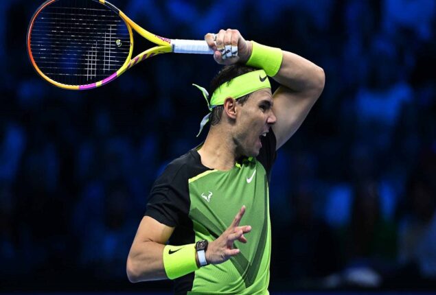 Rafael Nadal’s elimination from the ATP Finals following his defeat in Turin to Felix Auger-Aliassime