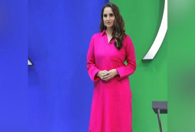 Sania Mirza appears in a new Instagram post wearing a hot pink coord outfit