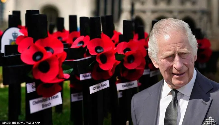King Charles leads nation as UK observes moment of silence for war dead