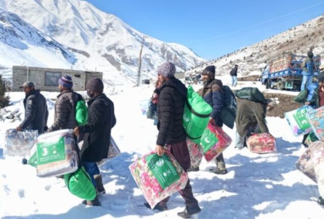 Saudi Arabia’s KS Relief starts distributing winter kits in Pakistan